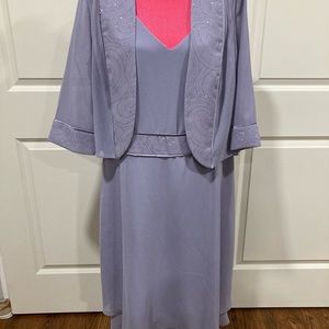 Formal dress and jacket